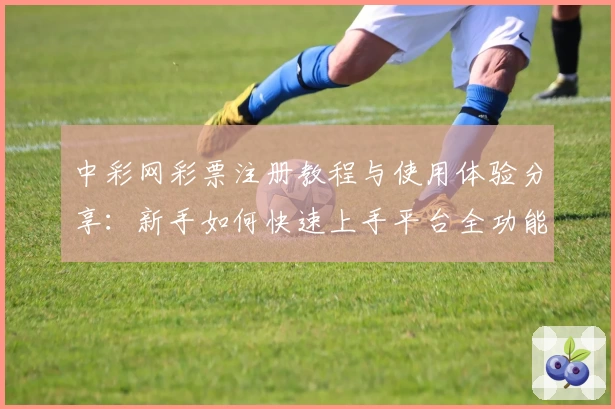 中彩网彩票注册教程与使用体验分享：新手如何快速上手平台全功能
